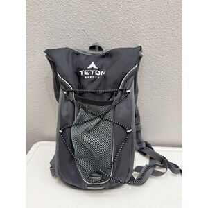 TETON SPORTS Trailrunner H2O Hydration Backpack  NO Bladder Black Hiking Daypack